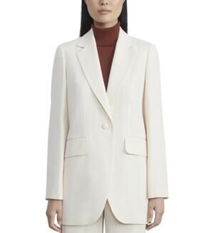 LAFAYETTE 148 NEW YORK Virgin Wool Boyfriend Blazer Neiman Marcus XXL 18 $1898